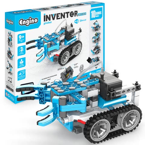 Motorized Robot Building Kit, 10 Models