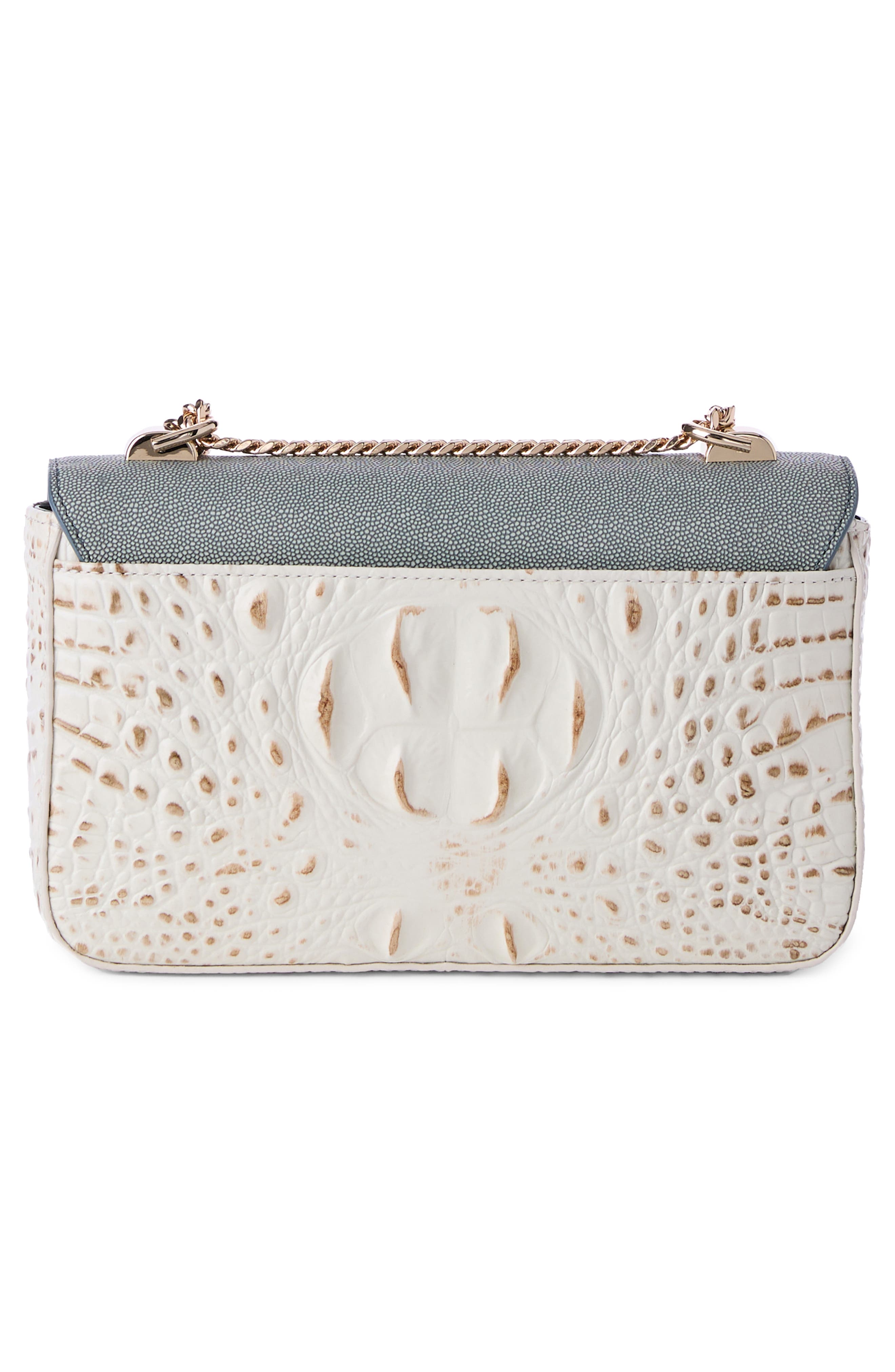Brahmin Rosa Embossed Leather Crossbody Bag, Alternate, color, 