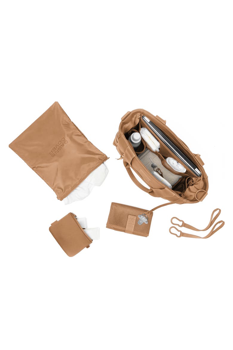Large Wade Diaper Tote, Alternate, color, CAMEL