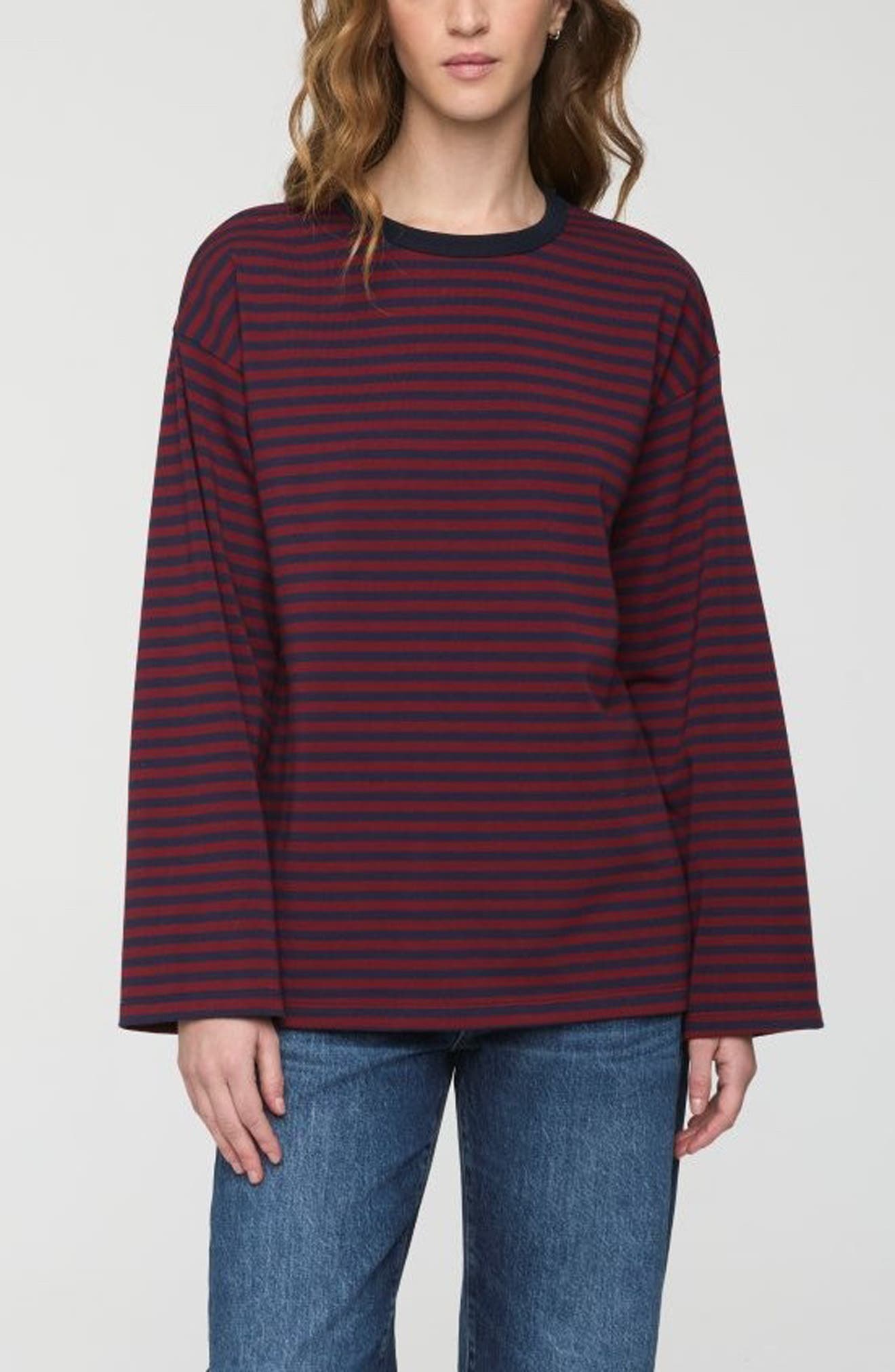 selected VELVET NAVY STRIPE