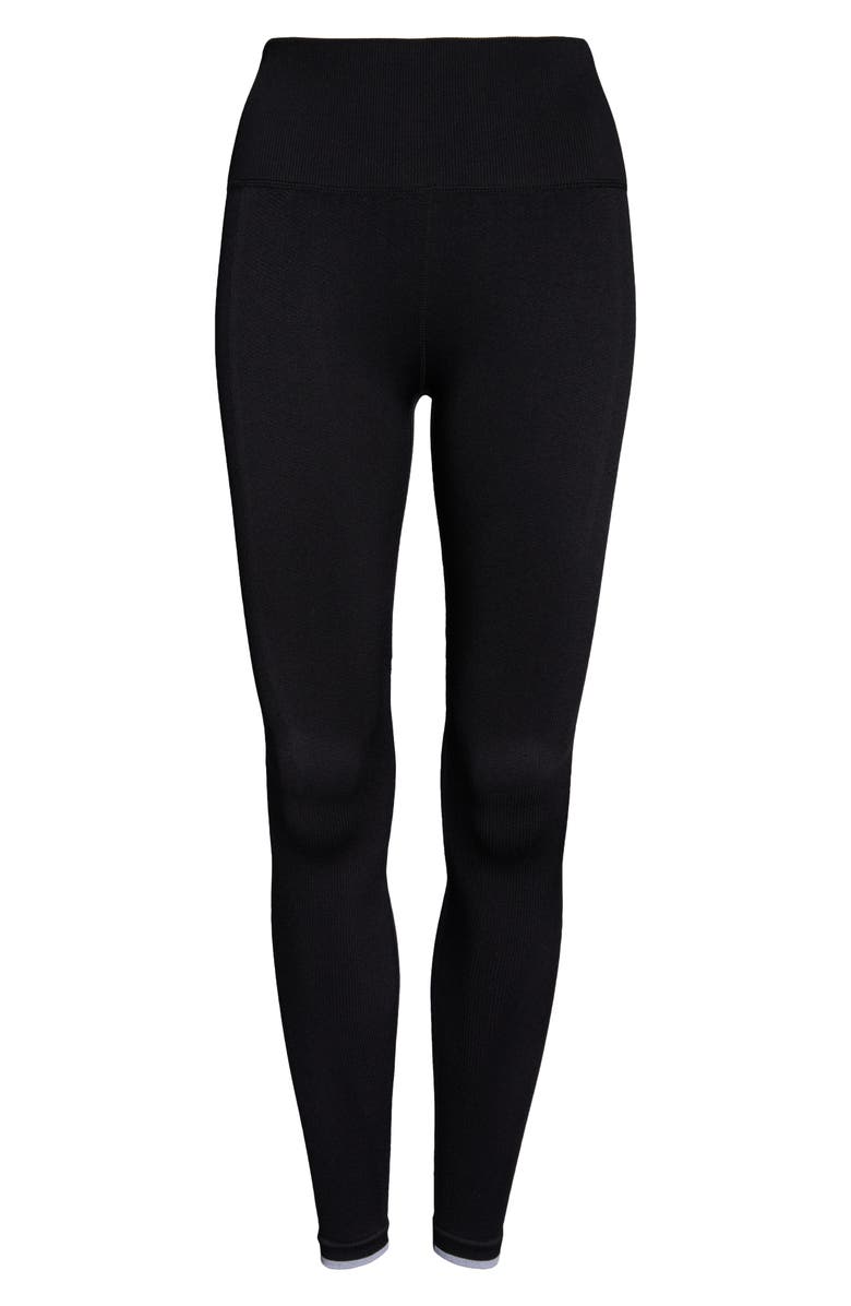 Zella Women's Tipped Seamless Leggings, Alternate, color, 