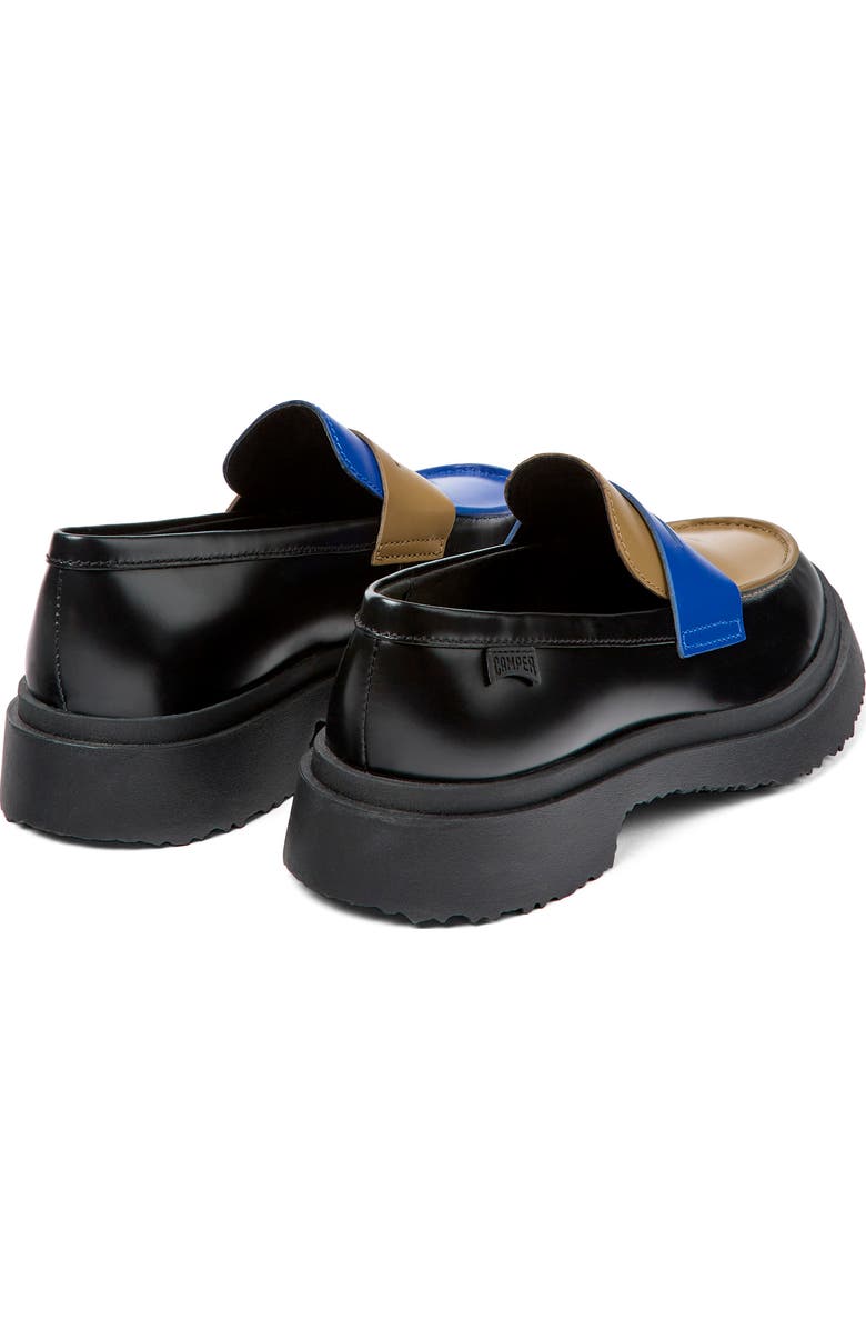 Camper Chunky Platform Penny Loafer, Alternate, color,
