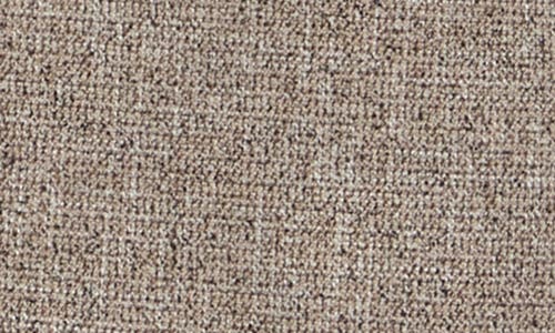 Calvin Klein Open Front Faux Leather Trim Long Blazer In Brown