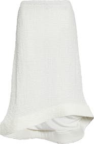 MELITTA BAUMEISTER Wavy Foam Hem Skirt