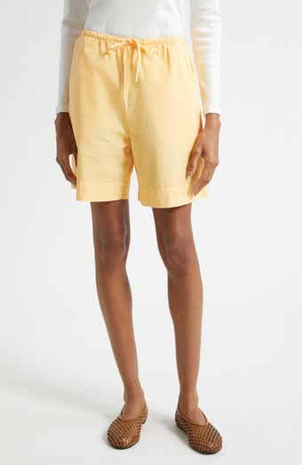 Kyoto Drawstring Waist Cotton Shorts