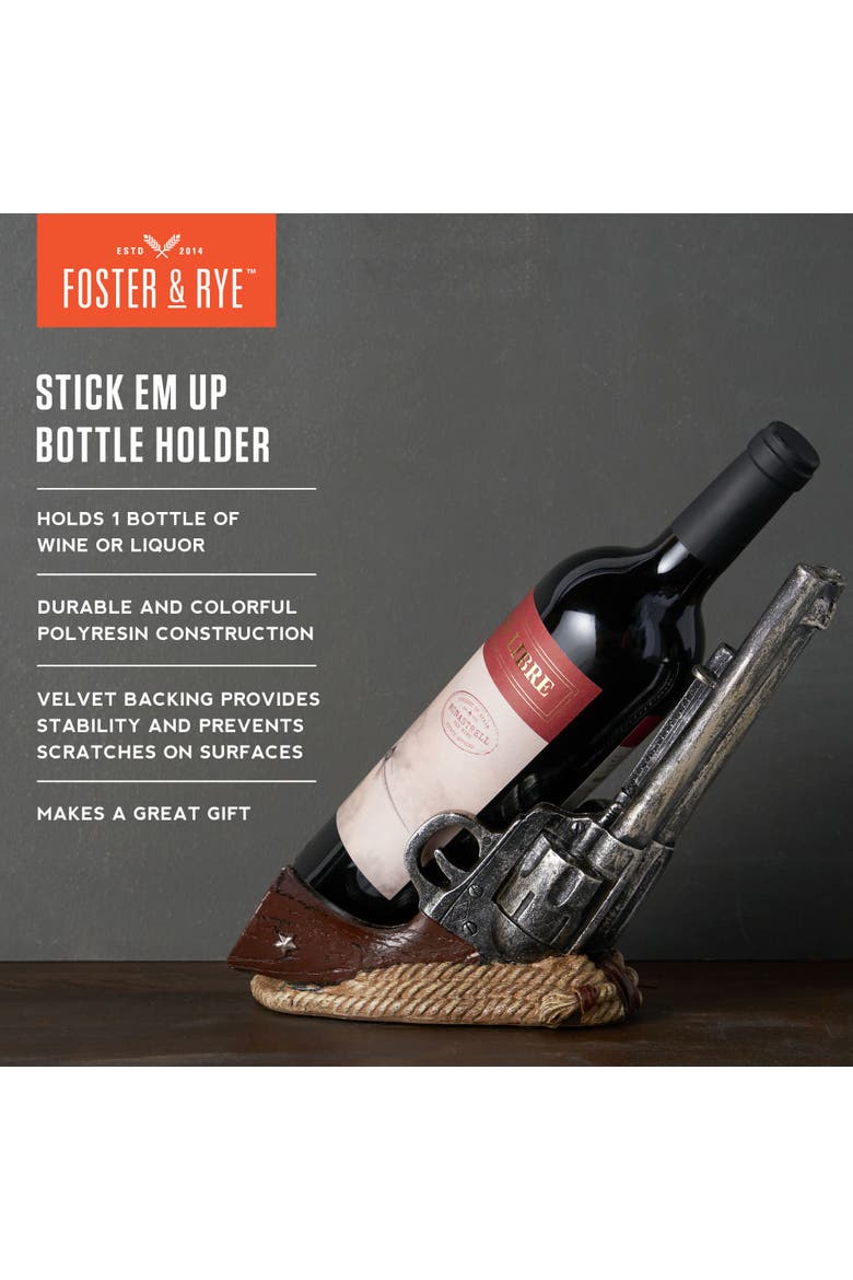 Stick Em Up Bottle Holder, Alternate, color, Grey