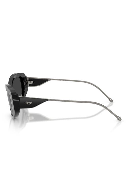 Shop Diesel ® Geck-d 54mm Oval Sunglasses
