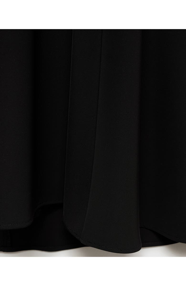 MANGO Halter Maxi Dress, Alternate, color, Black