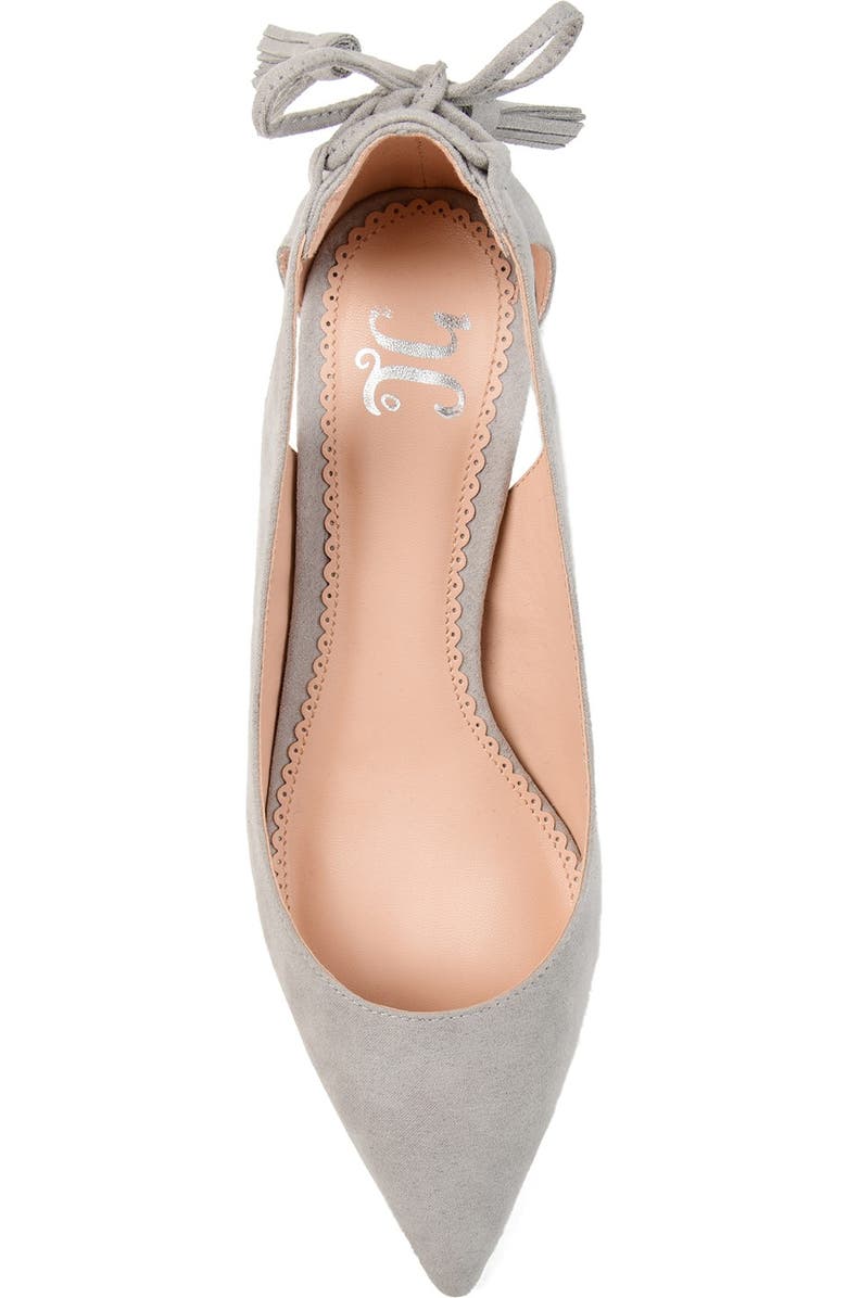 Journee Collection JOURNEE Bindi Kitten Heel Pump, Alternate, color, Grey