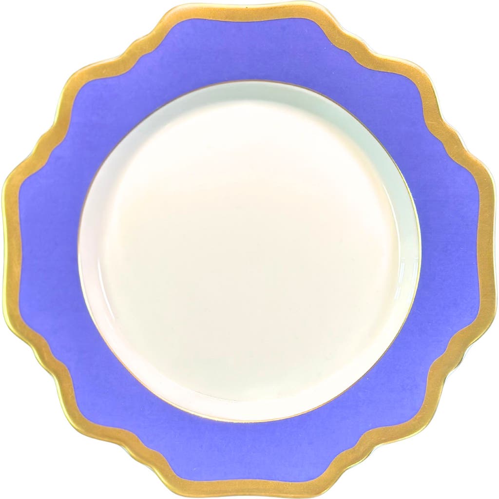 Anna Weatherley Anna's Palette Salad Plate In Blue
