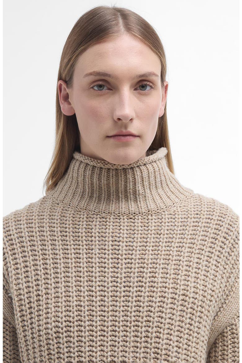 Rockcliffe Cotton & Wool Blend Sweater, Alternate, color, CAMEL