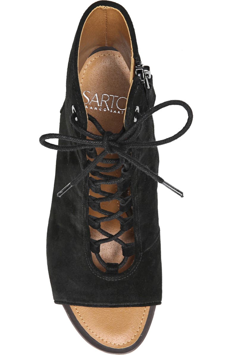 SARTO by Franco Sarto Steffie Peep Toe Bootie, Alternate, color,