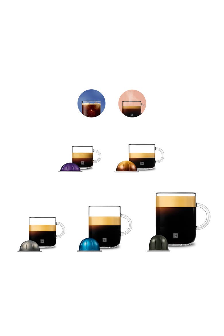 Vertuo Pop+ Coffee Machine & Iced Coffee Bundle, Alternate, color, BLACK