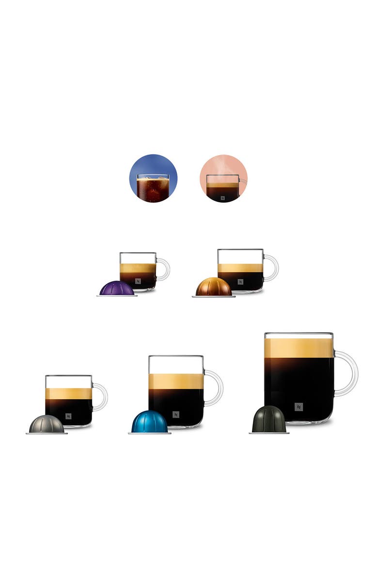 Nespresso Vertuo Pop+ Coffee Machine & Iced Coffee Bundle, Alternate, color, Black