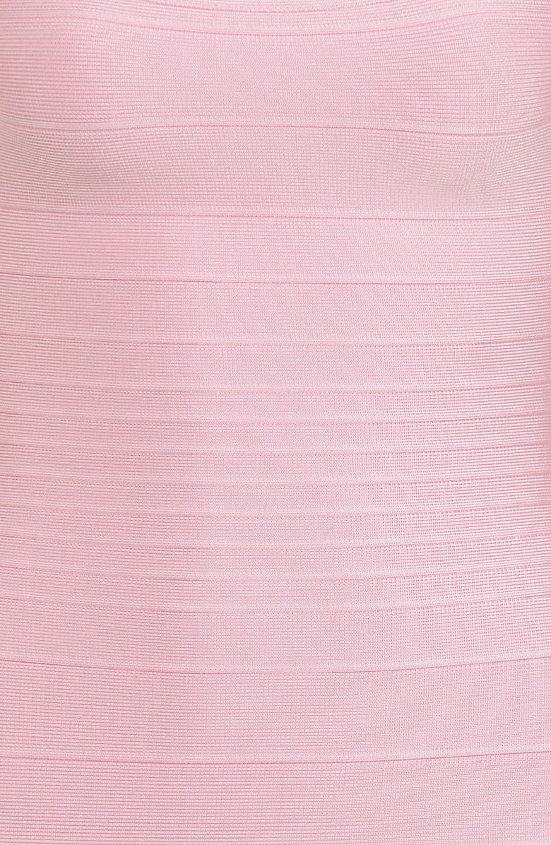 HOUSE OF CB The Body Bandage Minidress, Alternate, color, Pink