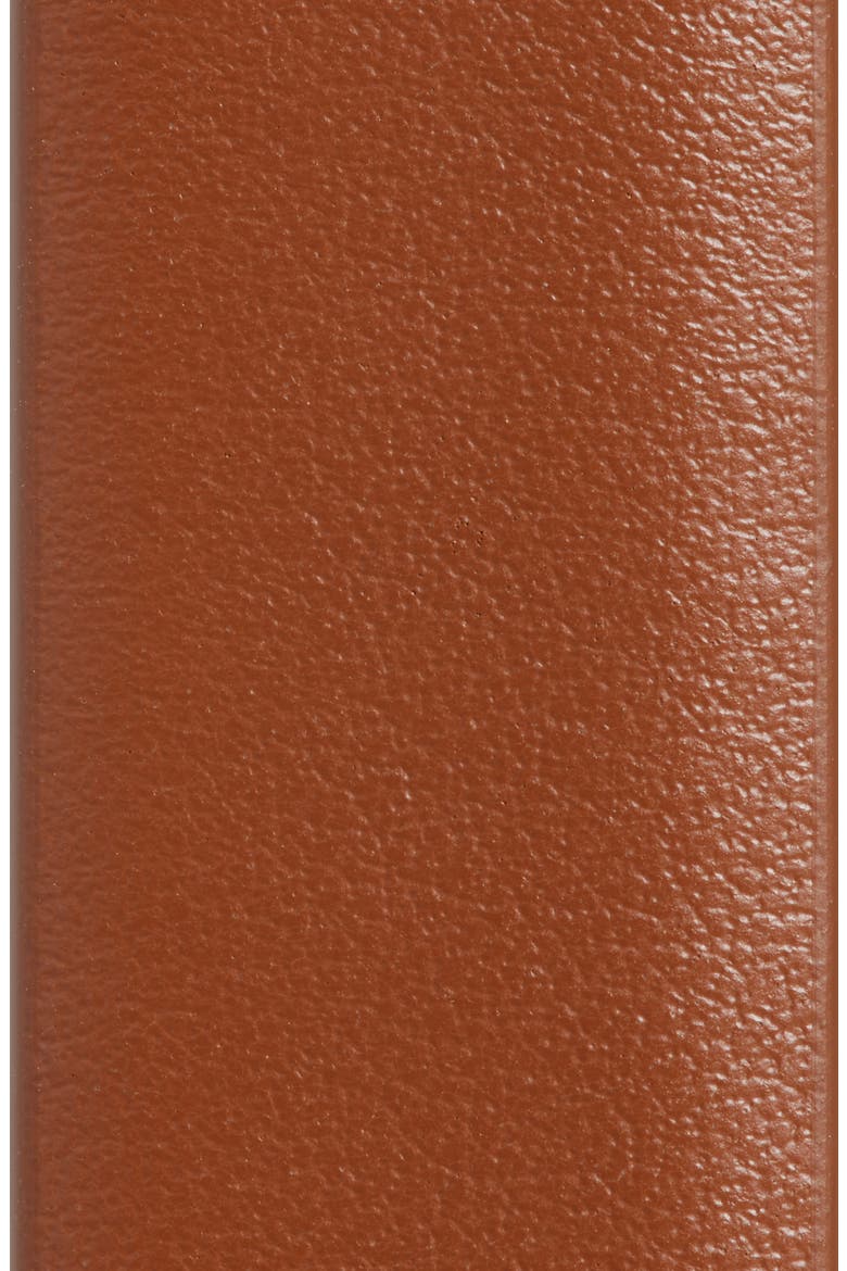 Hug Gancio Expandable Leather Belt, Alternate, color, NEW COGNAC