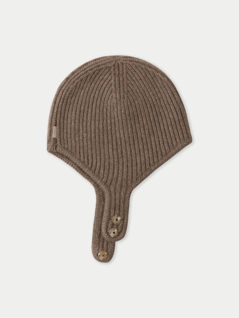 Knitted Aviator Cap