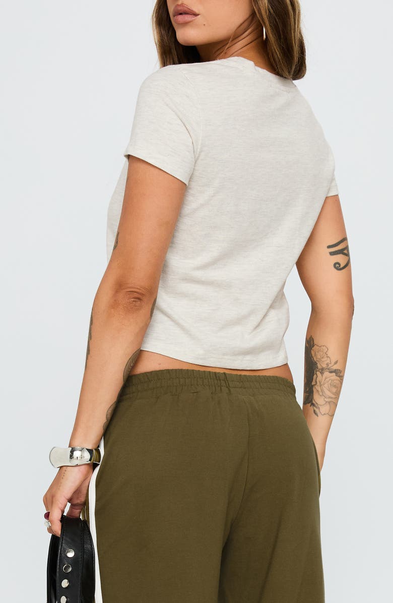 Princess Polly Micah Marl T-Shirt, Alternate, color, Grey Marle