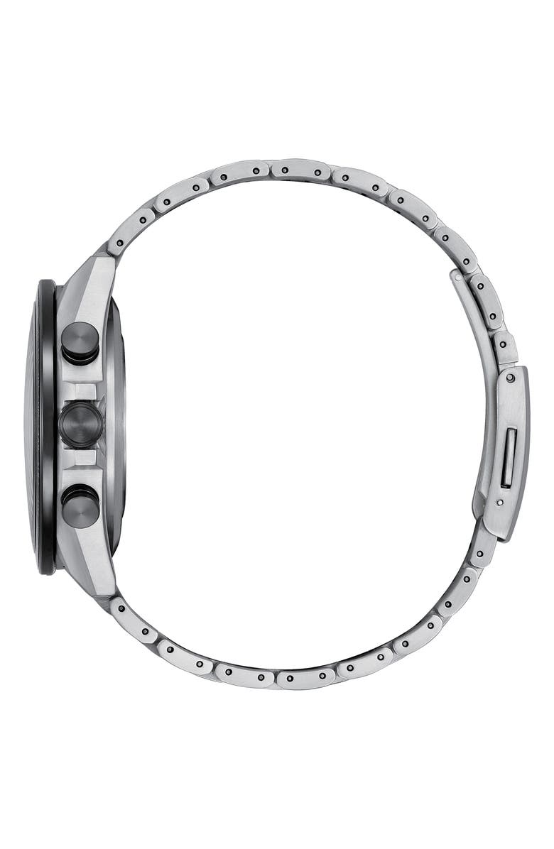 Citizen ATTESA Satellite Timekeeping UNITE with BLUE Super Titanium<sup>™</sup> Bracelet Watch, 44.6mm, Alternate, color, Silver-Tone