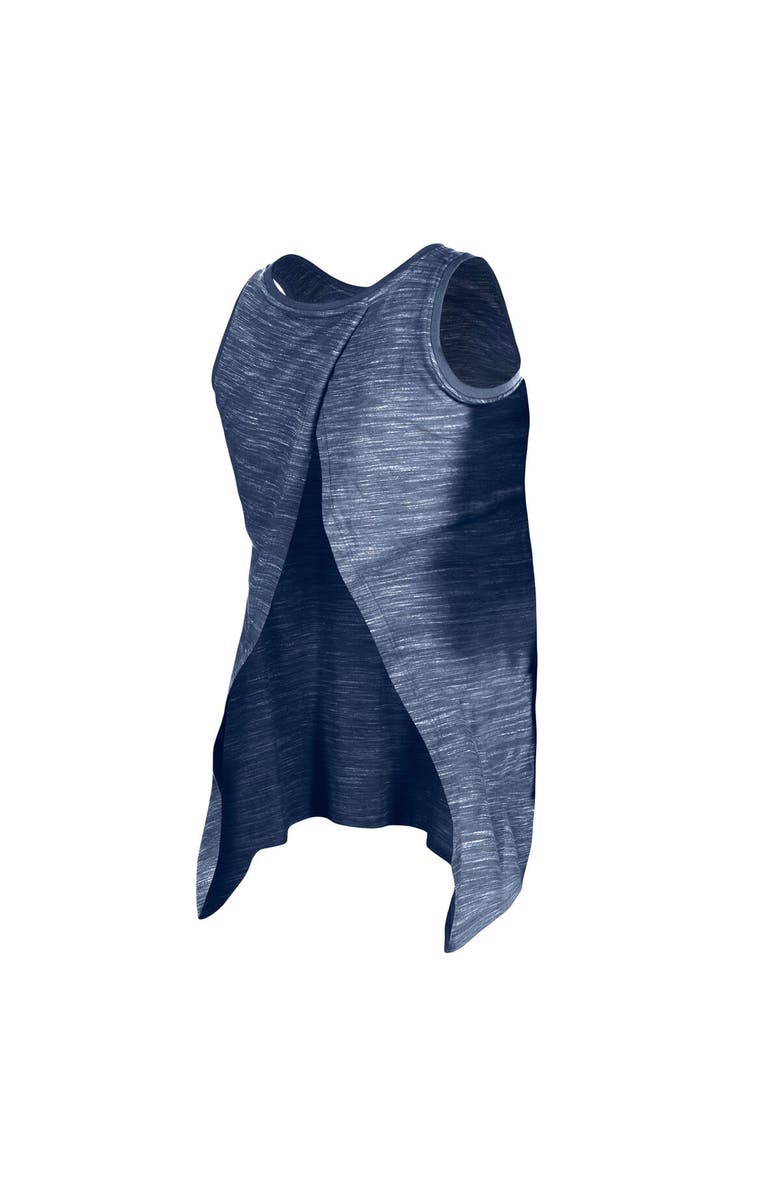 New Era Women's New Era Navy Houston Astros Space-Dye Active Tank Top, Alternate, color, Navy