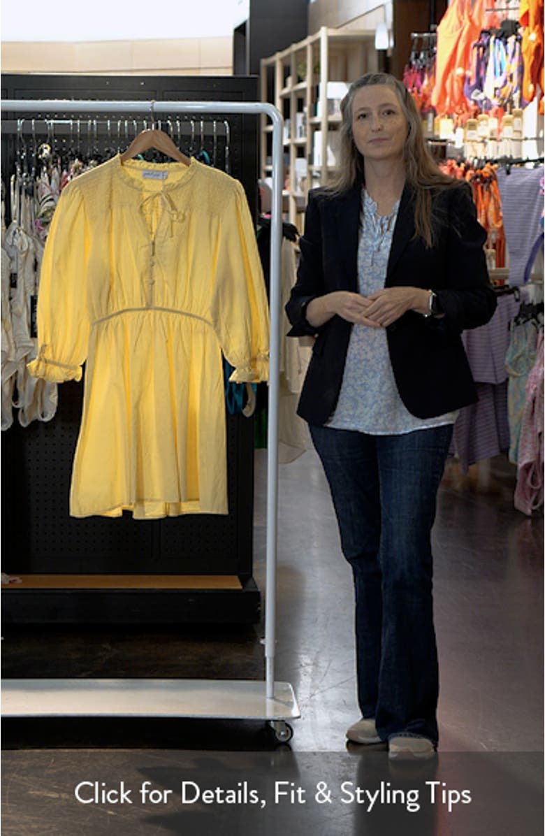 Russell Long Sleeve MiniDress, sales video thumbnail