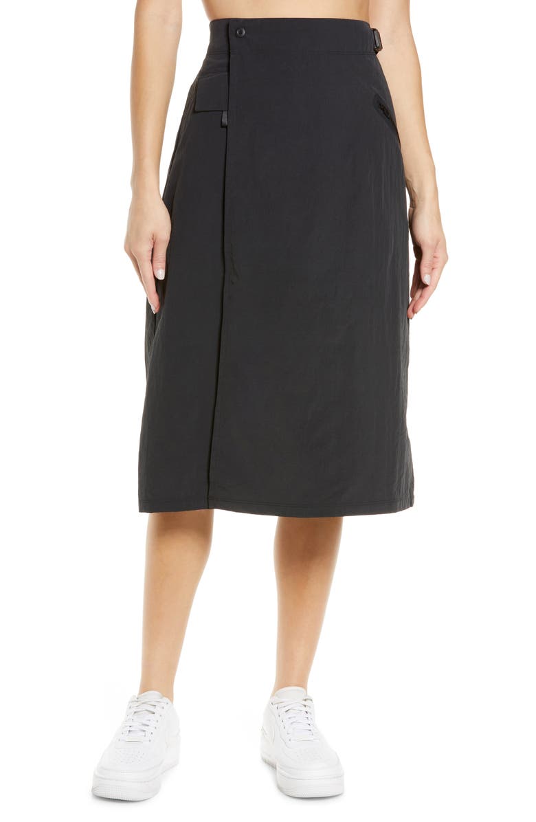 Nike Sportswear Tech Pack Wrap Skirt, Main, color, 