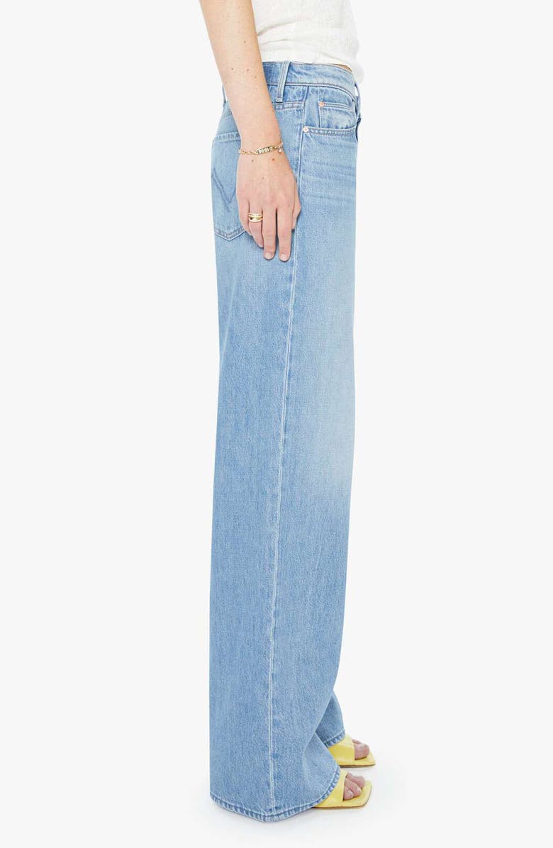 MOTHER The Rerun Zip Sneak Wide Leg Jeans, Alternate, color, Last Bite