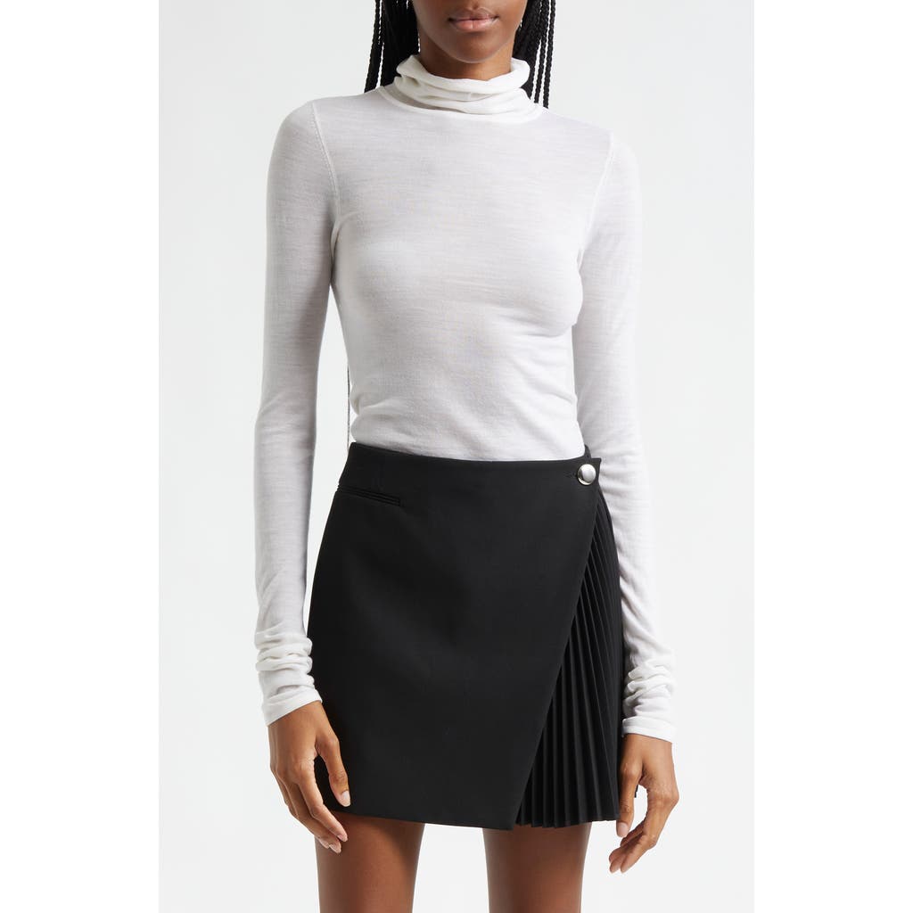 A.L.C A.L.C. JO COTTON BLEND TURTLENECK TOP