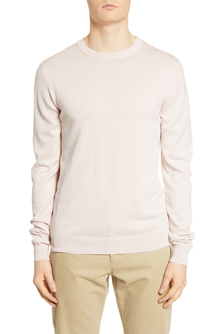 Neils Crewneck Sweater, Main, color, ROSEBUD