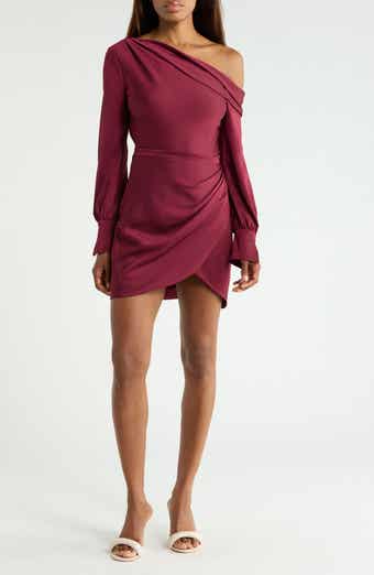 Cameron One-Shoulder Long Sleeve Dress