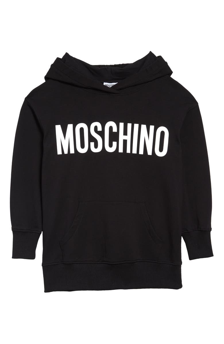Moschino Logo Hoodie, Main, color,