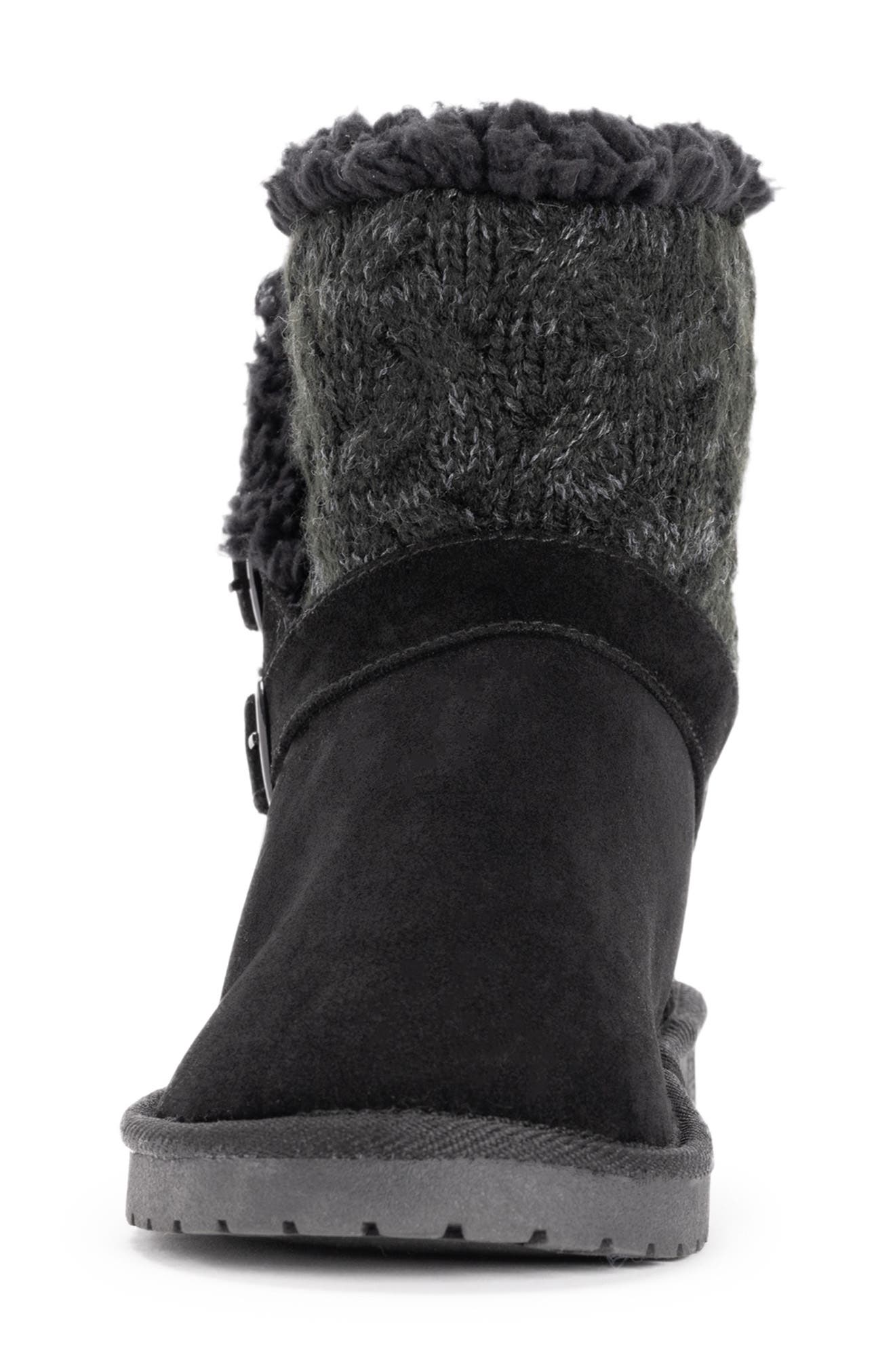 Alyx Faux Fur Lined Boot, Alternate, color, EBONY