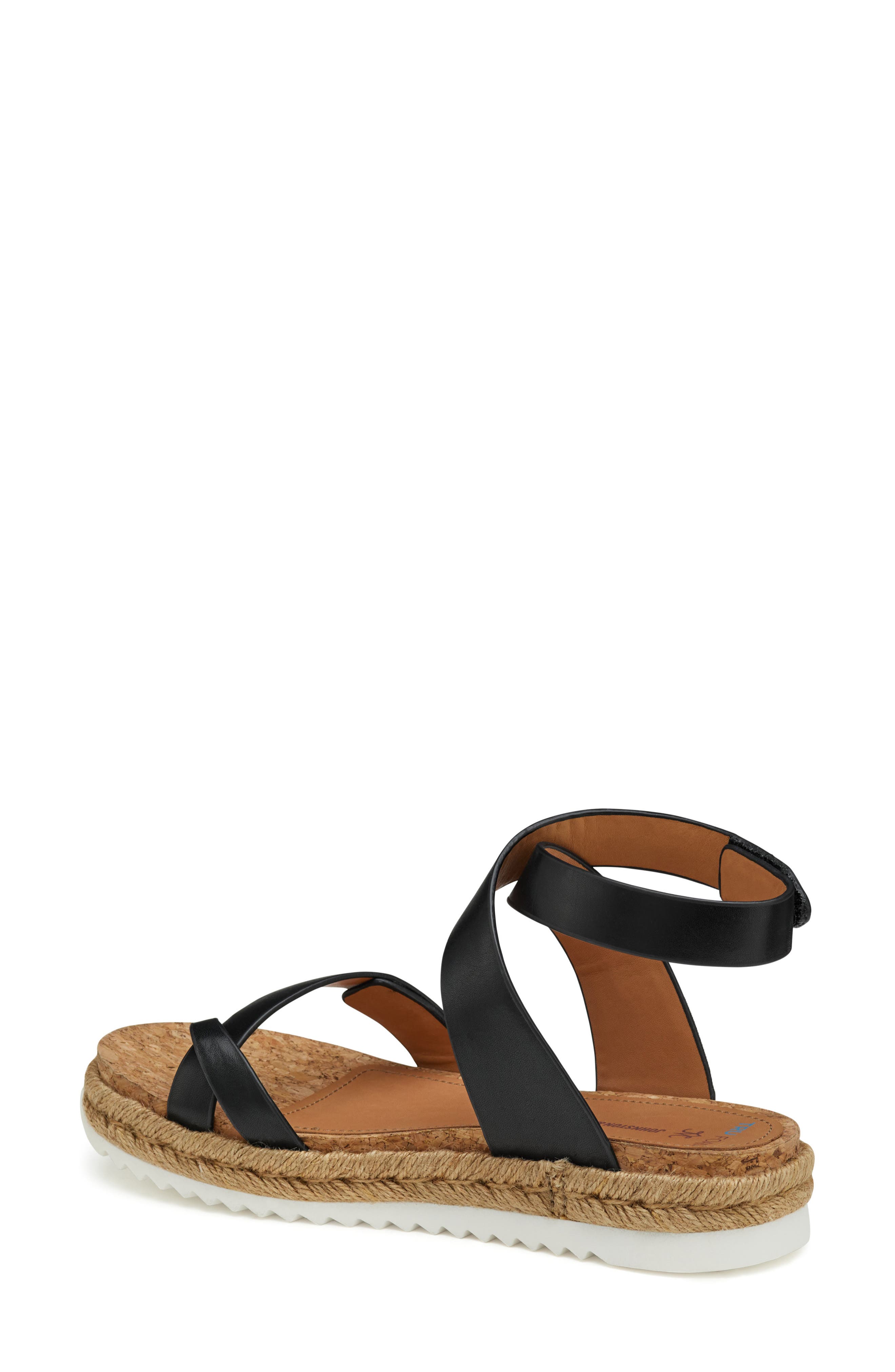Johnston & Murphy Michelle Ankle Strap Espadrille Sandal, Alternate, color, 
