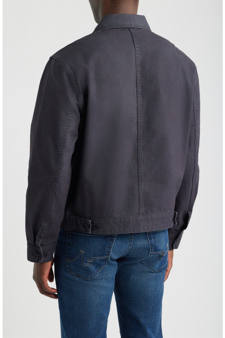 Saitex Canvas Work Jacket, Alternate, color, NAVY