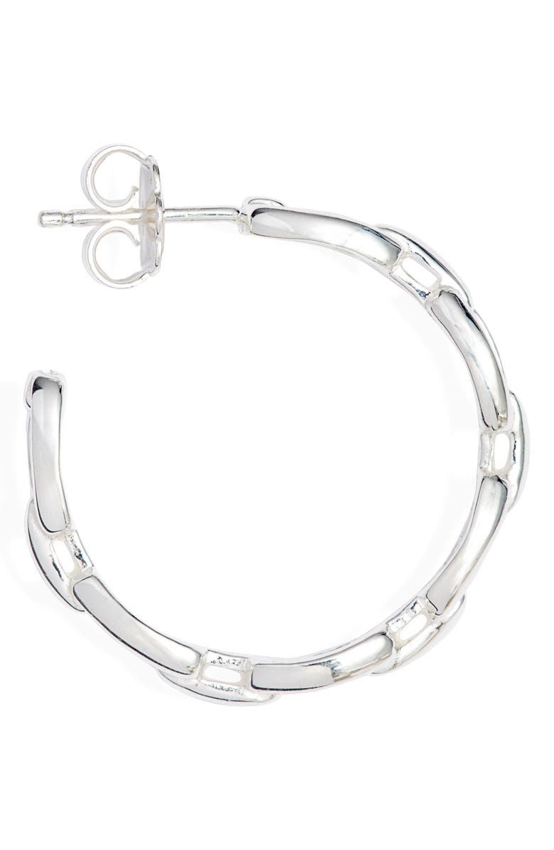 Jennifer Zeuner Carmine Small Hoop Earrings, Alternate, color, 