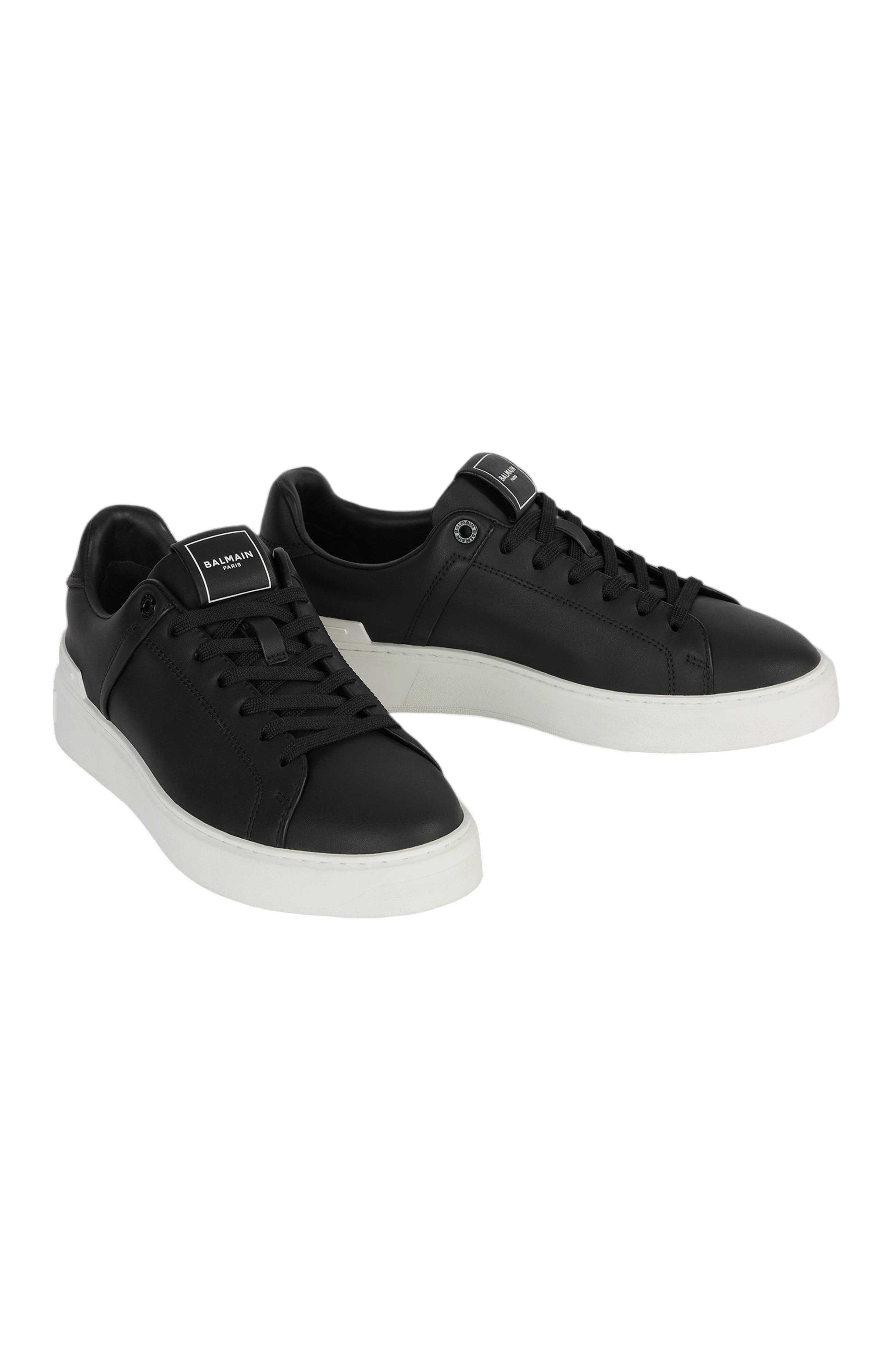 B-Court smooth leather trainers, Alternate, color, multicolor