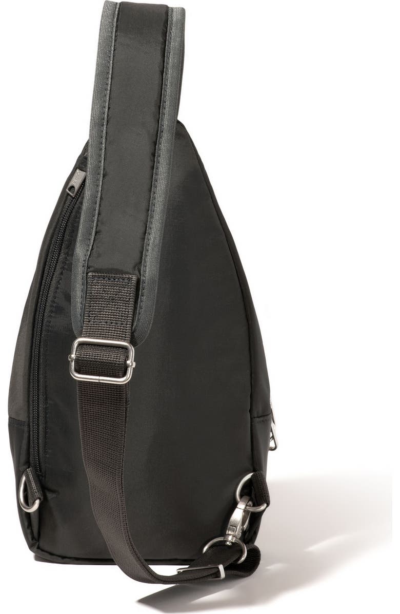 BAGGALLINI Securtex Anti-Theft Daytripper Sling Bag, Alternate, color, Charcoal