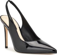 Nine West Feather Slingback Pointed Toe Pump