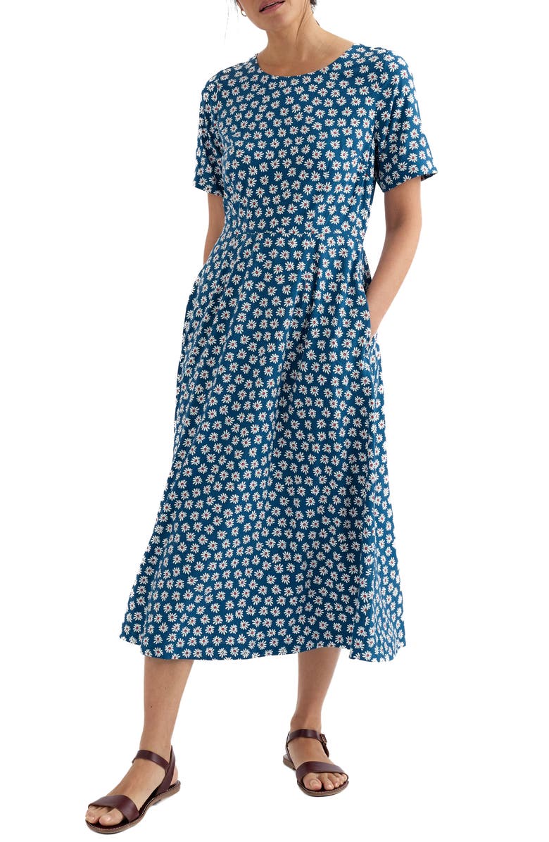 Seasalt Cornwall Tilly Floral Midi Dress, Main, color, 