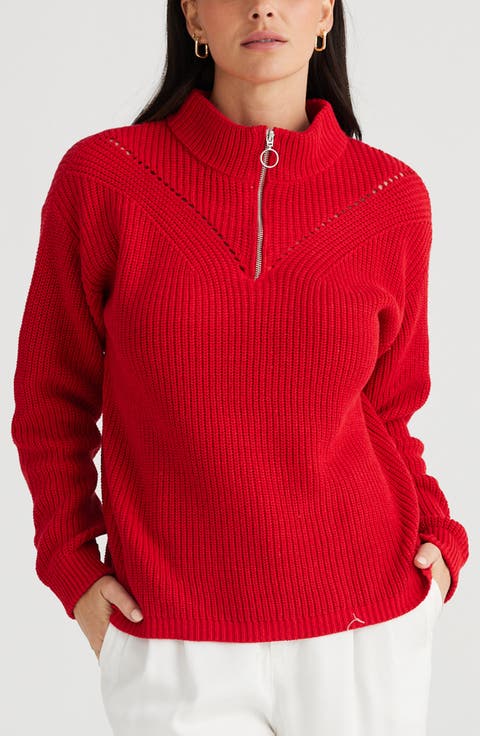 Marden Quarter Zip Sweater