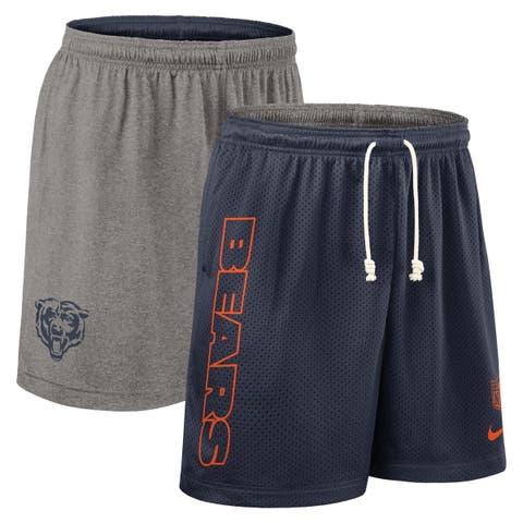 Men's Nike Navy Chicago Bears Sideline Reversible Performance Shorts