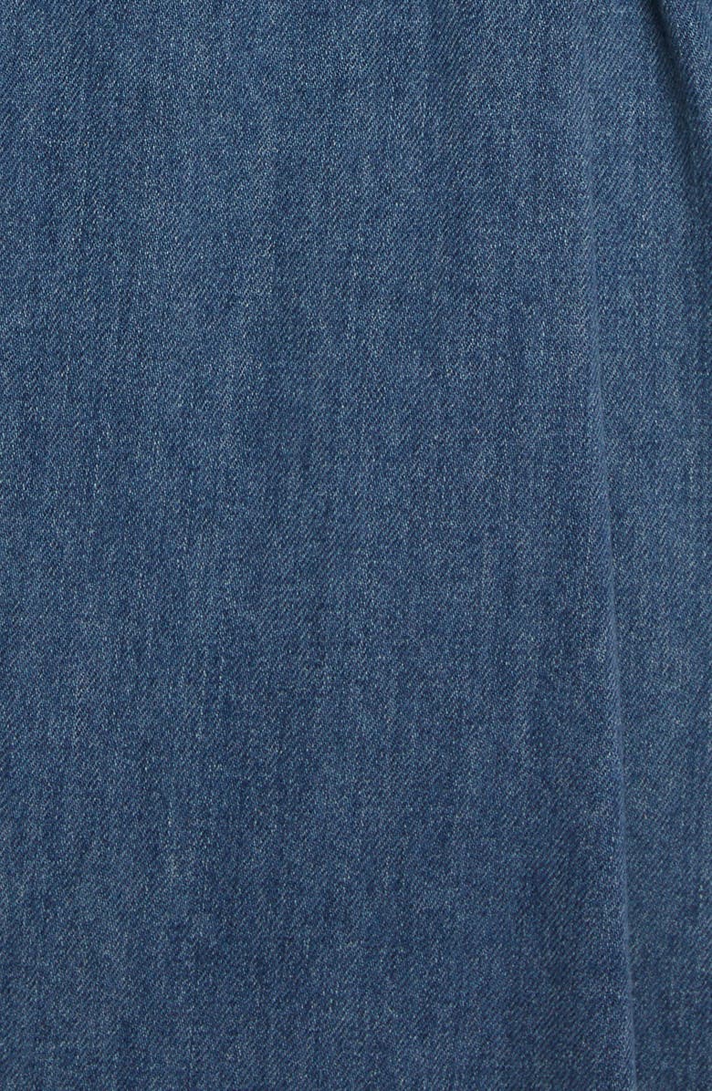 Golden Goose Dana Long Sleeve Denim Shirtdress, Alternate, color, 