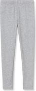 Lands' End Girls Fleece Lined Leggings