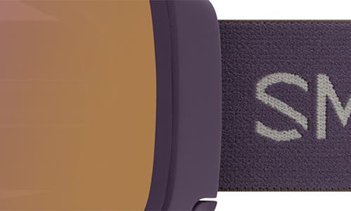 Smith 4d Mag 184mm Snow Goggles In Burgundy