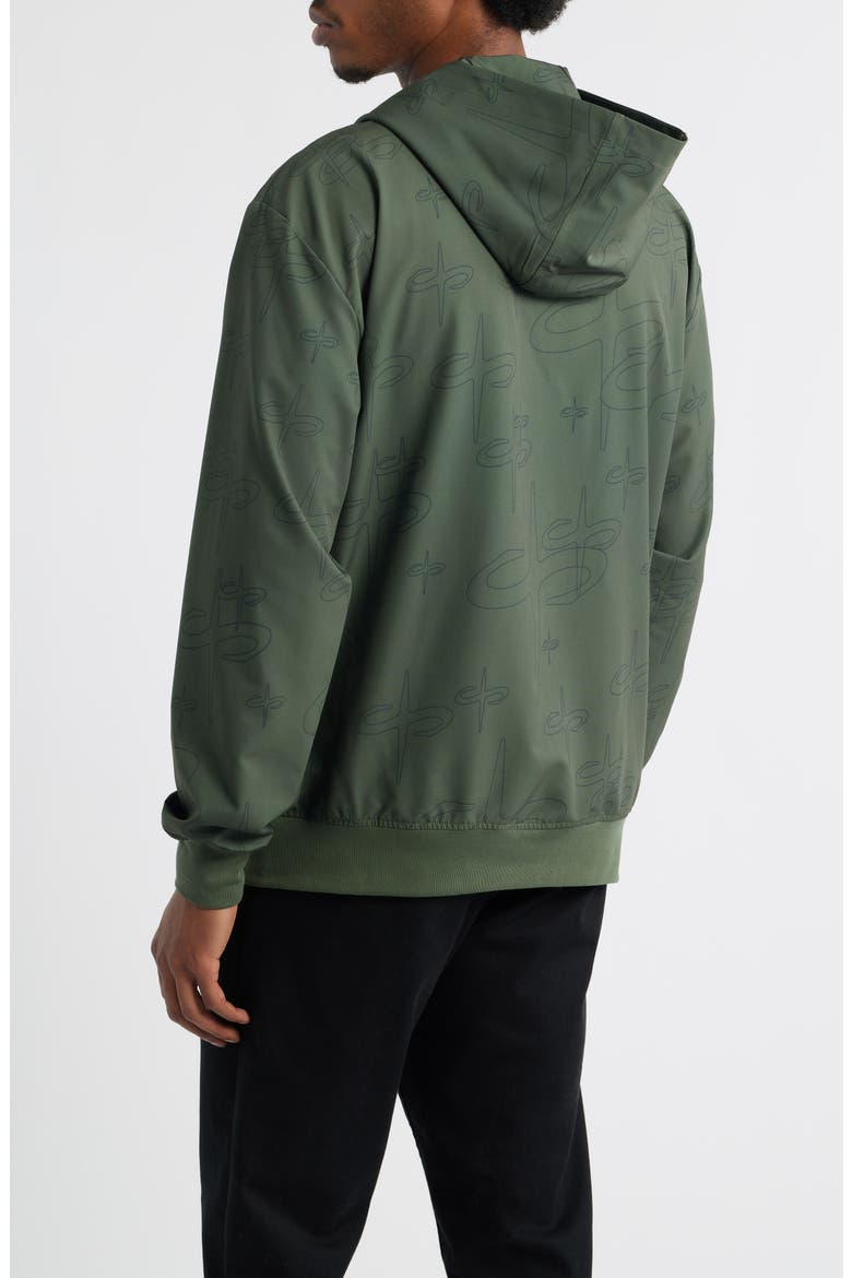 Tempo Tech Zip Jacket, Alternate, color, INSIGNIA OLIVE