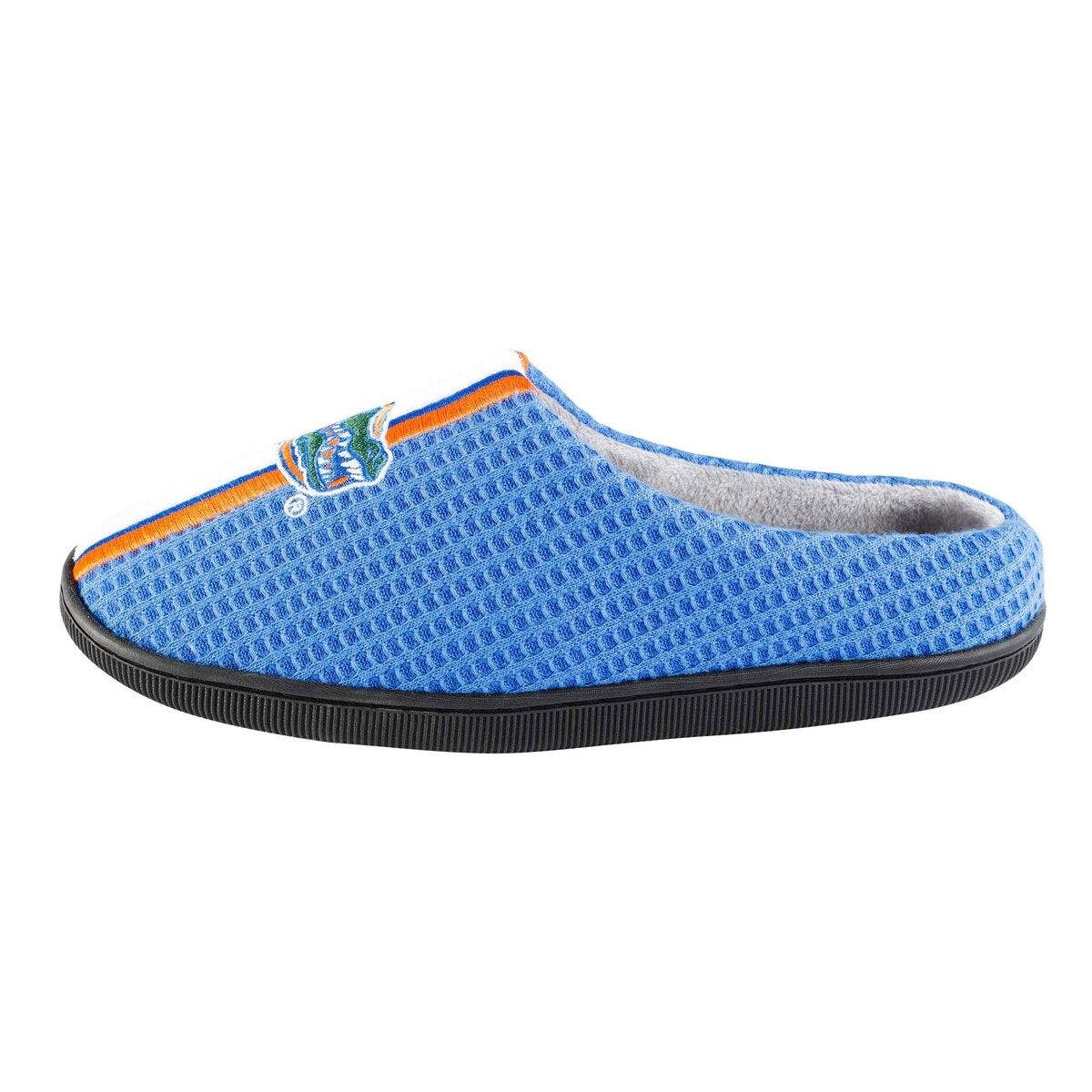 FOCO Men's FOCO Royal Florida Gators Team Stripe Memory Foam Slide Slippers, Alternate, color, 