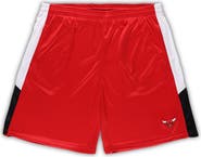 FANATICS Men's Fanatics Branded Red Chicago Bulls Big & Tall Champion Rush Practice Shorts