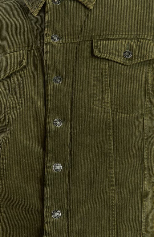 Freemarket Cotton Corduroy Vest In Green
