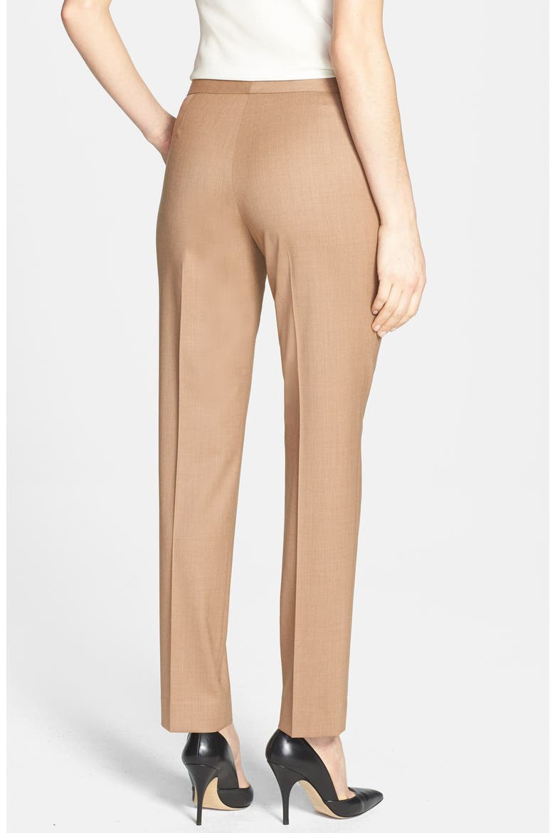 Irving Stretch Wool Pants (Nordstrom Exclusive), Alternate, color, CAMMELLO MULTI