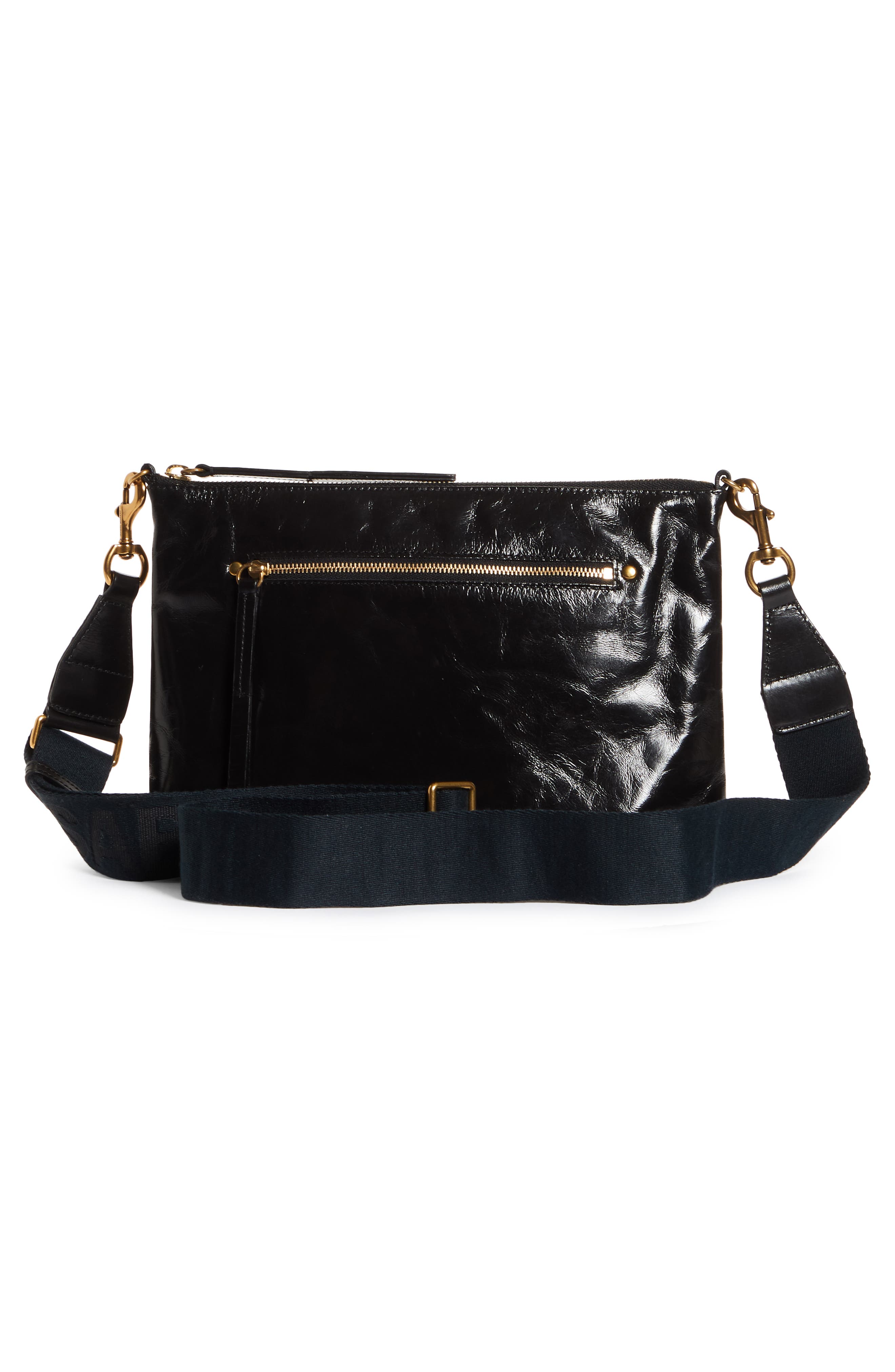 Isabel Marant New Nessah Leather Crossbody Bag, Alternate, color, 